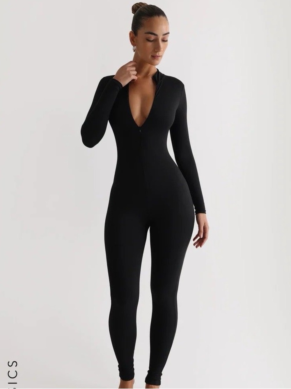 Black Full Bodysuit (L)